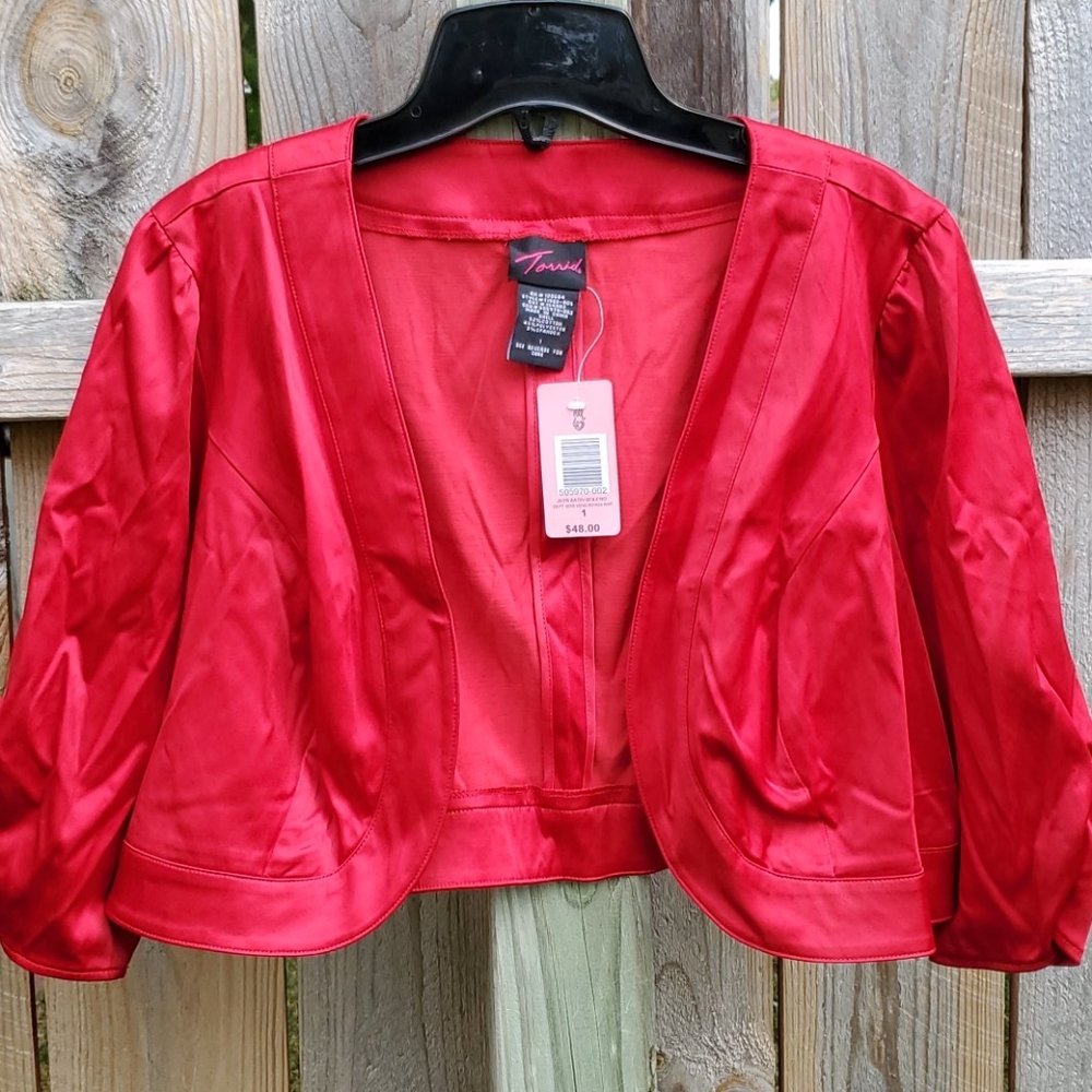 Torrid cardigan blazer size 1